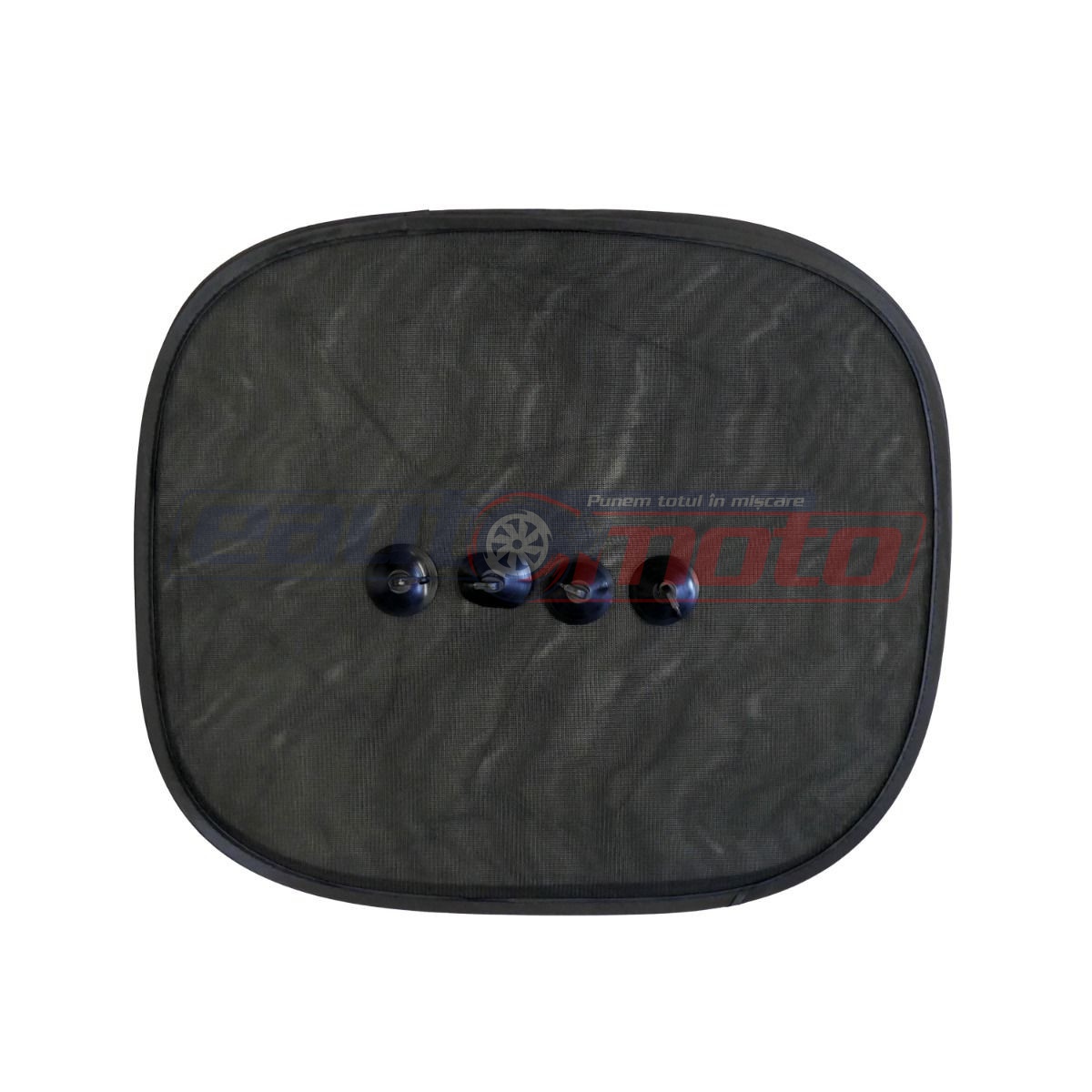 Parasolar negru cu ventuze 44*38 cm (set 2 buc)