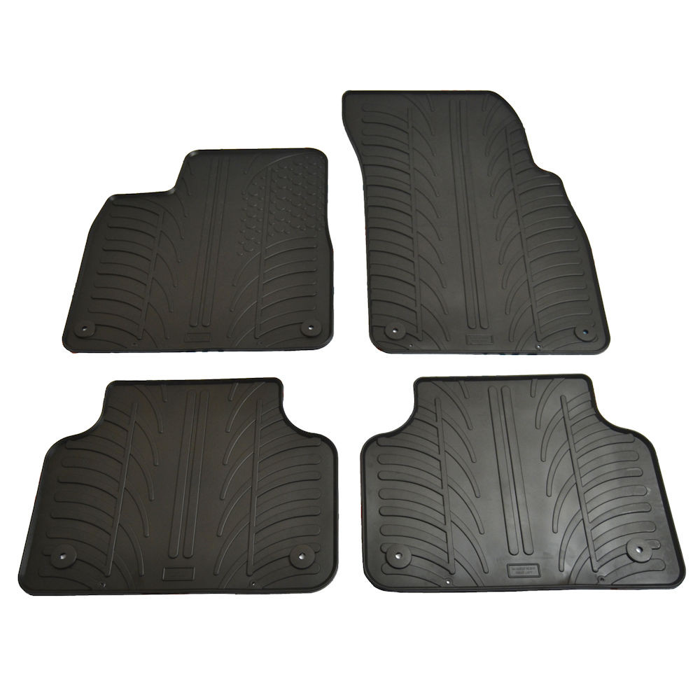 Covorase Gledring culoare Negru, cauciuc Audi Q7 06.2015-, presuri, 4 buc