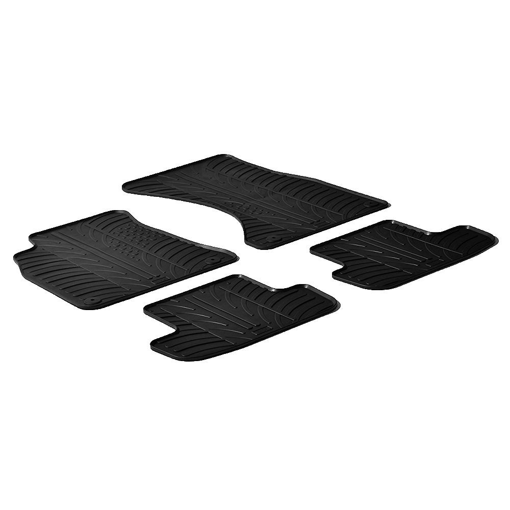 Covorase Gledring cauciuc Audi A4 B9 11.2015-, set de 4 bucati