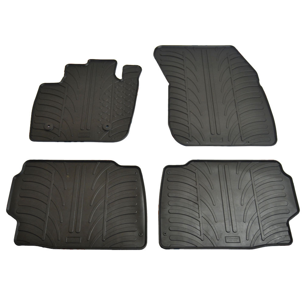 Covorase presuri Gledring culoare Negru, 4 bucăți, cauciuc Ford Mondeo 2015->