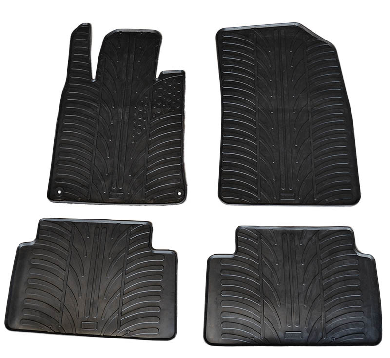 Covorase Gledring cauciuc Peugeot 508 2011-, 4 buc