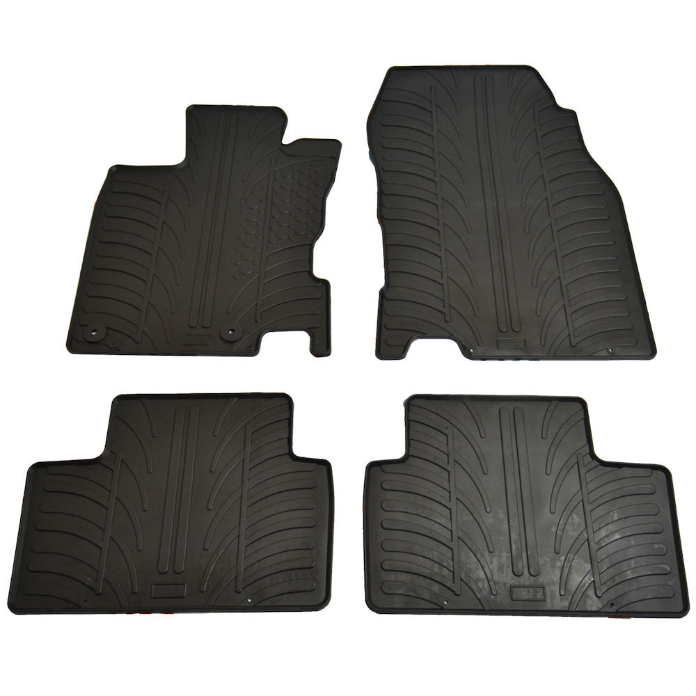 Covorase Gledring culoare Negru, Renault Kadjar 06.2015-, presuri cauciuc, 4buc