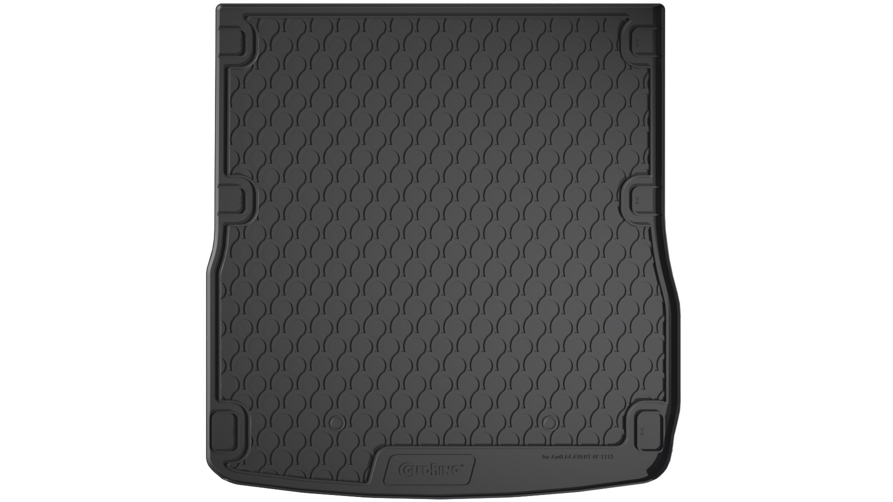 Tavita portbagaj pentru Audi A6 Avant 4F, 2004-2011, din cauciuc