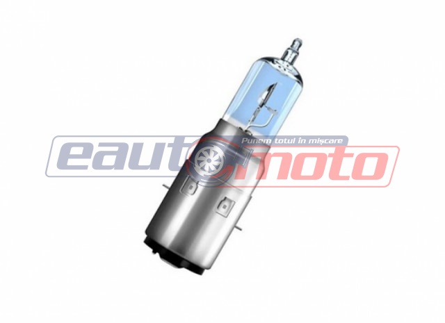 Bec halogen cu 2 faze albastru pentru far scuter, ATV