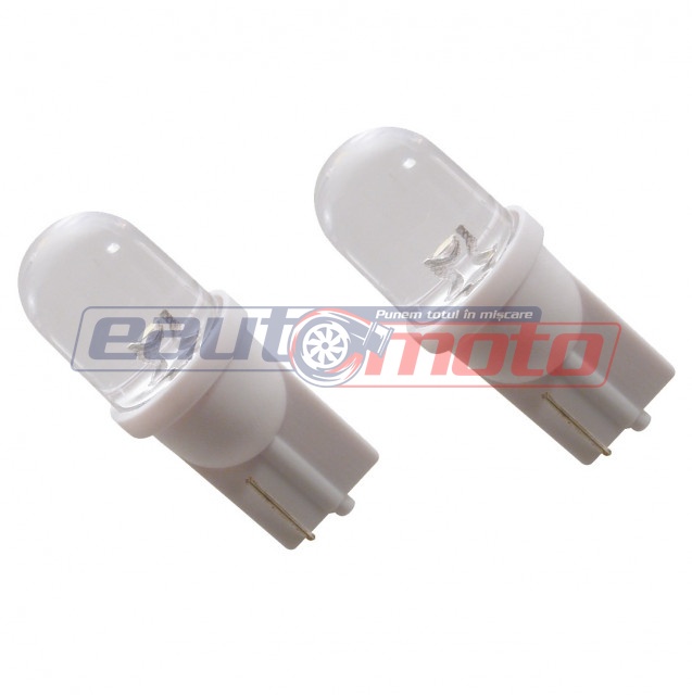 Set lumini poziție scuter, ATV (set) - alb