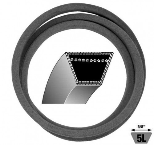 Curea transmisie Stiga Estate Pro 102/122CM (lungime 2501mm)