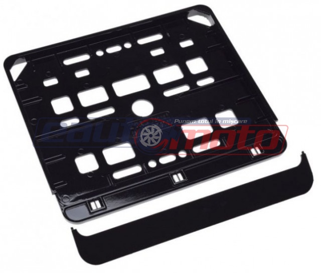 Suport din metal pentru număr de înmatriculare Moto/ATV (173 x 198 mm)