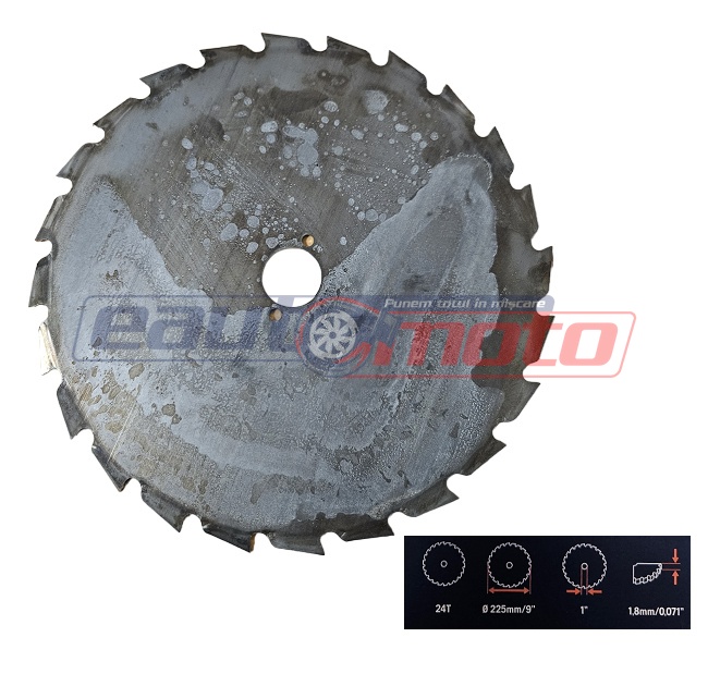 Disc original Husqvarna Maxi 24T pentru motocoasă