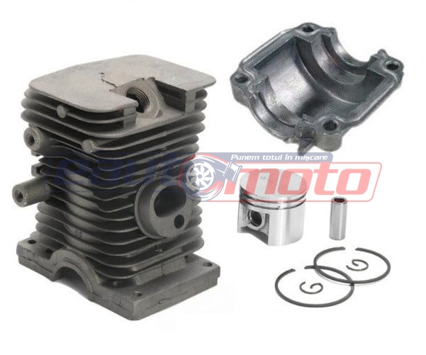 Cilindru pentru drujbă compatibil Stihl MS 180, 018 + capac (cal. 1)