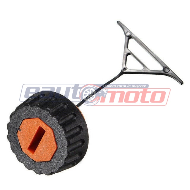 Buson benzină compatibil cu drujbă Stihl (model portocaliu)
