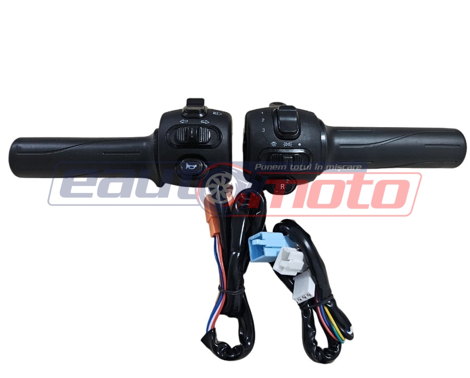 Accelerator și comenzi lumini pentru scuter electric (model 2)