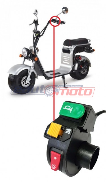 Bloc de lumini pentru scuter electric City Coco (60V)
