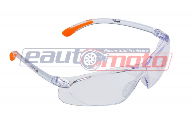 Ochelari de protecție pentru motocoasă (transparent și portocaliu)