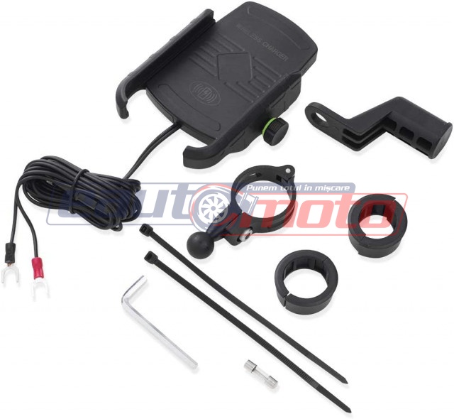 Încărcător wireless Moto/ATV 12V - 15W