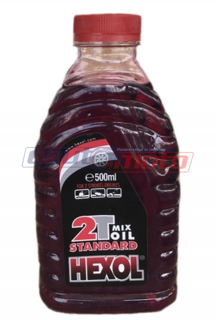 Ulei 2T amestec Hexol roșu (0.5 L)