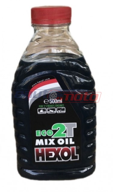 Ulei 2T Hexol verde amestec (0.5 L)