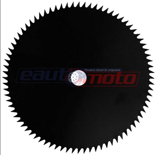 Disc simplu tăietor pentru motocoasă 255 x 80T x 25.4mm