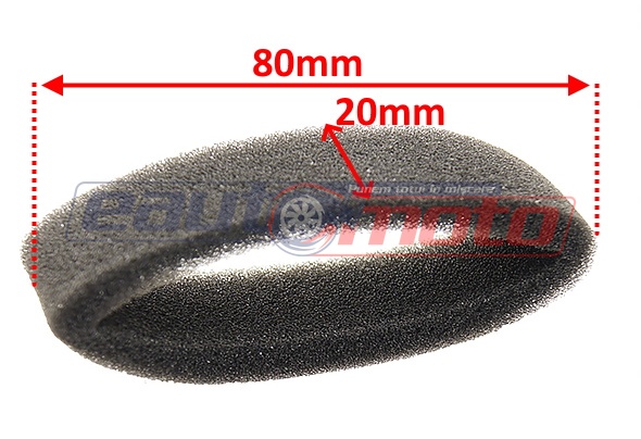 Filtru aer burete pentru motocoasă chinezească