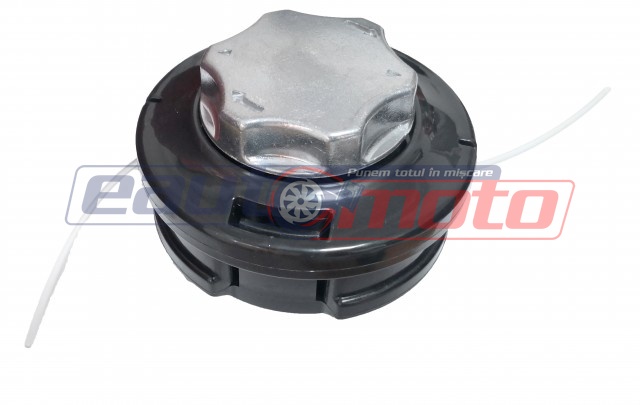 Cap aluminiu pentru motocoasă cu fir pe mosor