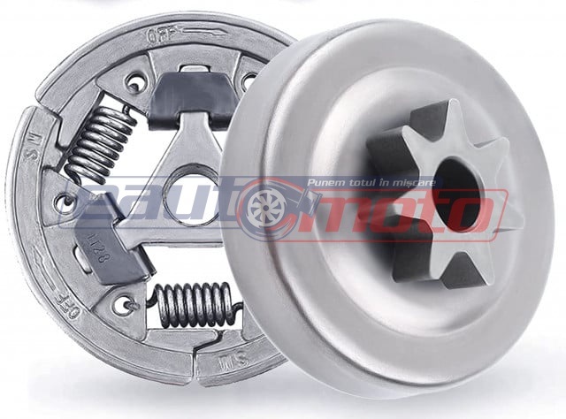 Ambreiaj compatibil cu drujbele Stihl MS 170, MS 180, MS 210 (pas 3.25)