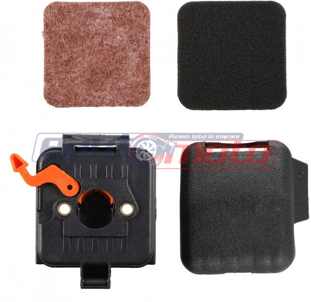 Filtru de aer complet pentru motocoasă compatibil cu Stihl FS 75, FS 80, FS 85