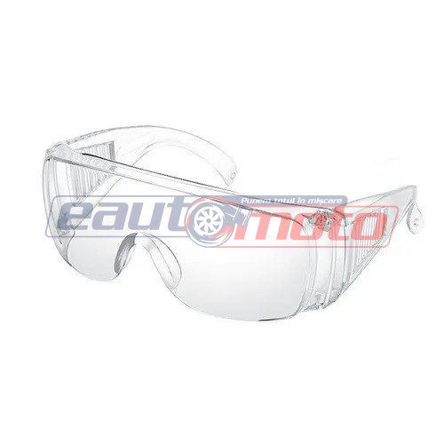 Ochelari de protecție transparenți din PVC pentru motocoasă