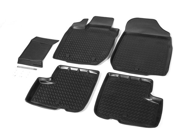 Set 4 Covorașe Cauciuc pentru Dacia Logan MCV, 5-7 Locuri, 2012-2019