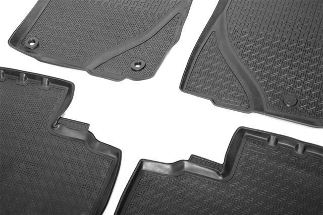 Set 4 covorașe din cauciuc pentru Toyota Highlander 2014 - Model PKP 101-74PKP