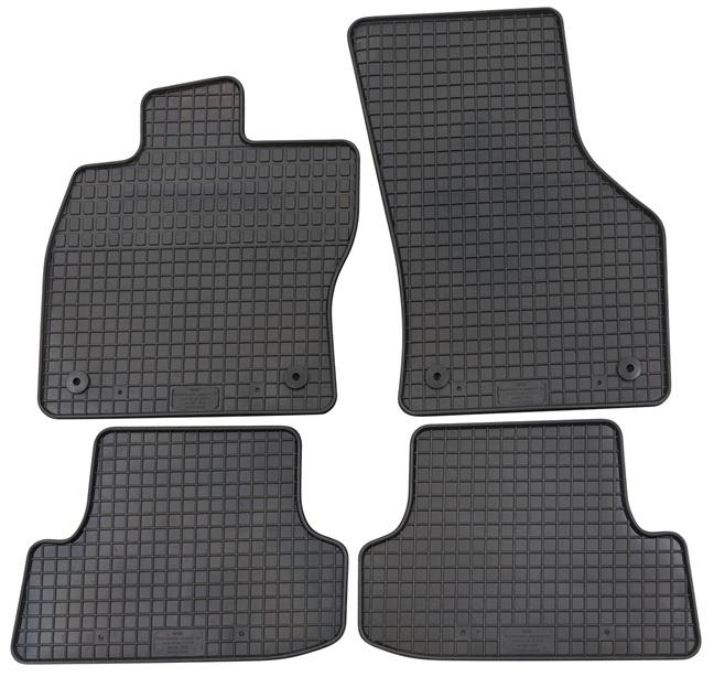 Set covorașe auto din cauciuc PETEX 11210PX, negre, compatibile cu AUDI A3 8V1, 8V7, 3 uși, model 2012-prezent