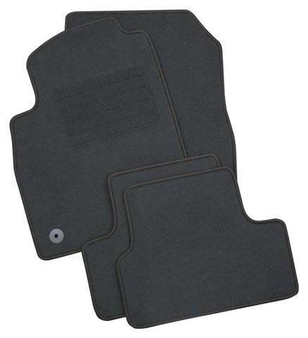 Set covorașe auto din mochetă PETEX Rex, grafit, compatibil cu Volkswagen Golf VII