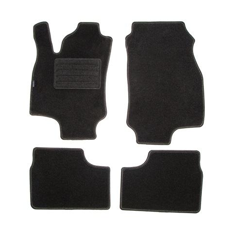 Set covorașe auto din mochetă PETEX 112240802PX, model REX, culoare grafit, compatibil cu Opel Astra G F48, F35, F69, F07