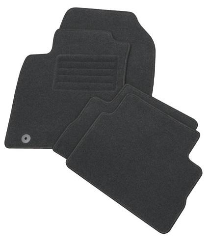 Set covorașe auto din mochetă PETEX 112314702PX, model REX, culoare grafit, compatibile cu BMW Seria 1 E87