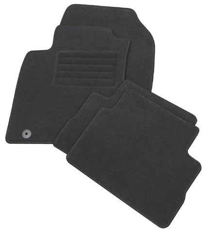 Set 4 covorașe auto din mochetă PETEX 112355002PX, model REX, culoare grafit, compatibile cu Toyota RAV 4 Mk II, 2000-2003
