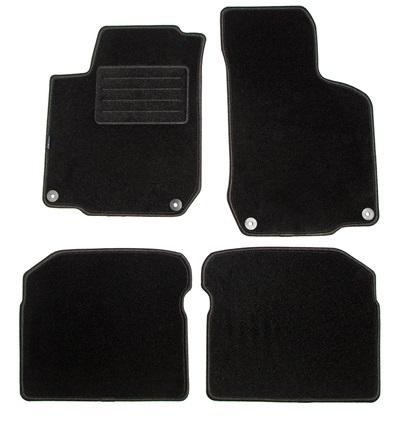 Set covorașe auto din mochetă PETEX, model REX, grafit, pentru Volkswagen Golf IV, Bora (1998-2005), New Beetle (1998-09.2011)