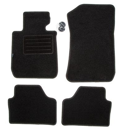 Set covorașe auto tip mochetă PETEX model REX, culoare grafit, pentru BMW X1 Combi E84 S-Drive
