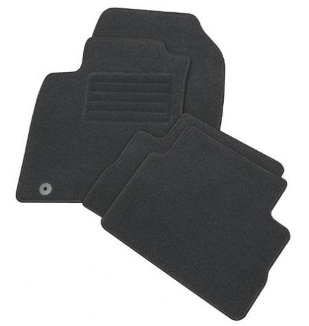 Set covorașe auto tip mochetă PETEX Rex, model 112419502PX, culoare grafit, compatibile cu Nissan Qashqai, an fabricație 2007-ianuarie 2014.