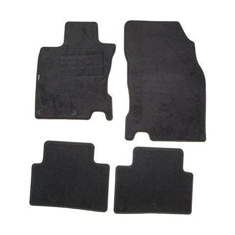 Set covorașe auto din mocheta PETEX Rex 112421702PX, culoare grafit, compatibile cu Nissan Qashqai, fabricat între 02.2014 și prezent