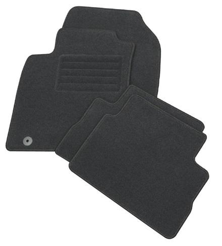Set covorașe auto tip mochetă PETEX, model REX, culoare grafit, pentru Toyota Avensis II T25, 2003-2008
