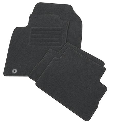 Set covorașe auto din mocheta PETEX, model REX, culoare grafit, compatibile cu Audi A3 8L1, 1999-04.2003, cod produs 112456002PX.