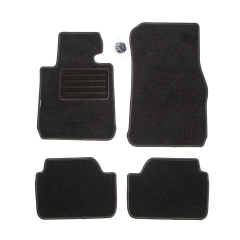 Covorase auto din mocheta PETEX REX grafit pentru BMW Seria 1 F20, F21, F22 (2011-2019)