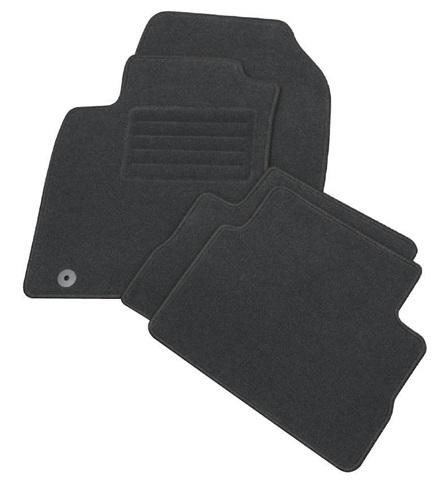 Set 4 covorașe auto din mochetă PETEX REX, grafit, pentru AUDI A8 Limuzină