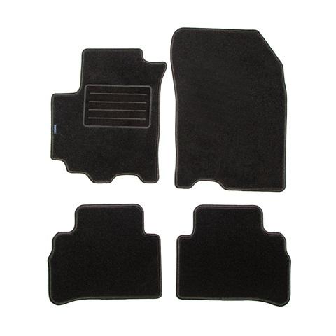 Set covorase auto tip mochetă PETEX, model REX, culoare grafit, compatibil cu Suzuki Vitara LY, fabricat începând cu martie 2015.