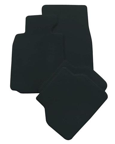 Set covorașe auto din mochetă PETEX, model Comet, culoare neagră, compatibil cu BMW Seria 3 E90, E91