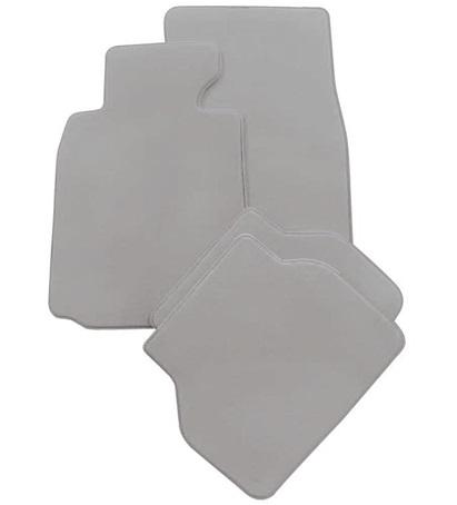 Set 4 covorașe auto din mochetă PETEX Comet, gri, compatibile cu Audi Q7, cod 114759018PX