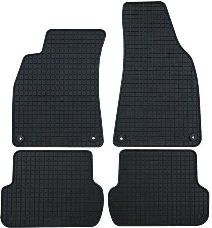 Set 4 covorașe auto din cauciuc PETEX 12710PX, negre, compatibile cu Audi Q3, model 2019