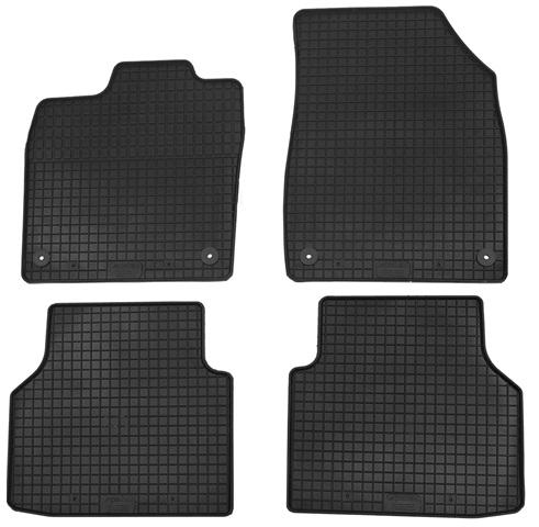 Set 4 covorașe auto din cauciuc PETEX 12810PX, negre, compatibile cu Audi Q4 E-Tron GT Limuzină, 2021-2023