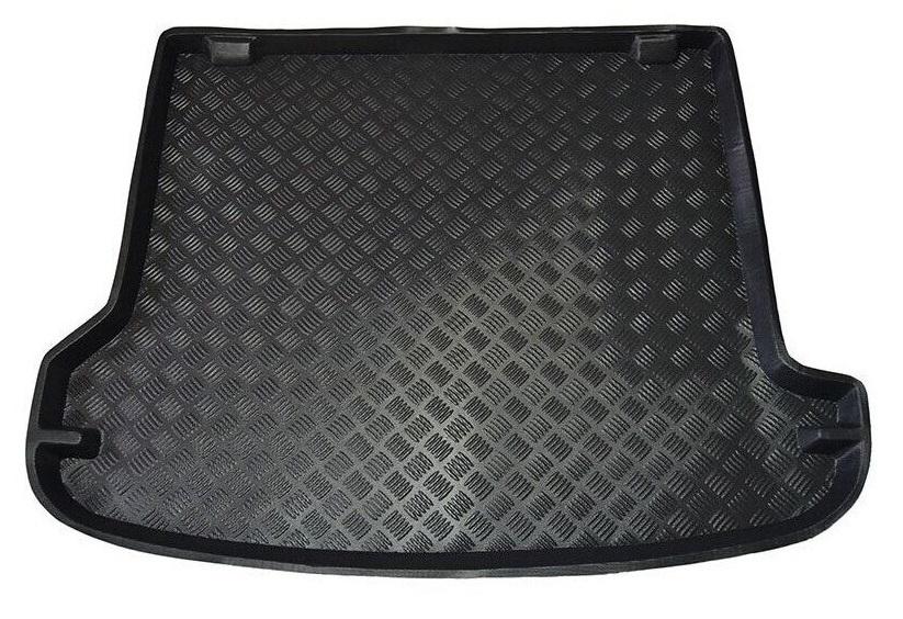 Protecție portbagaj auto POLCAR CSNBB 1327WB-1, din polietilenă, neagră, cu margine înălțată, anti-alunecare, compatibilă cu Audi A6 Sedan, 01.1997-01.2005