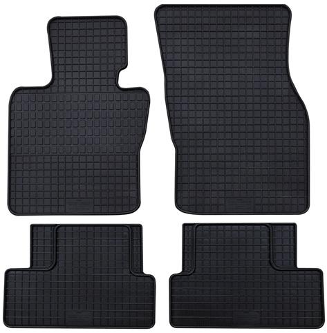 Set 4 Covorașe Auto din Cauciuc PETEX 15610PX, Negru, pentru Mini Cooper 3 Uși F56 și Mini Clubman F54, 2014-Prezent