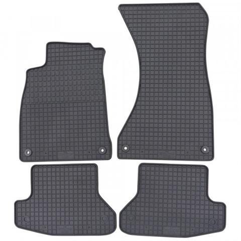 Set de 4 covorașe auto din cauciuc PETEX 17210, negre, compatibile cu Audi A5 Coupe, model după 11.2016
