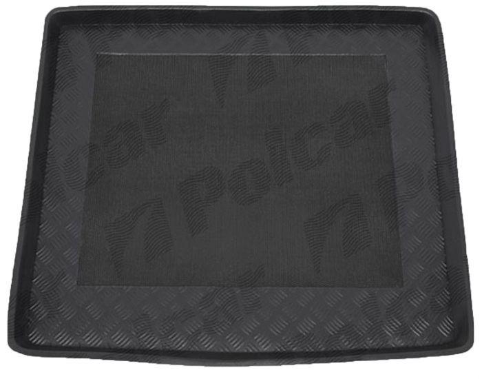 Protecție portbagaj auto POLCAR 2060WB-7, din polietilenă, neagră, cu margine înaltă, pentru BMW X1 E84, cu pânză antiderapantă